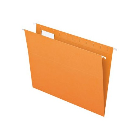 Folder Colgante Pendaflex Carta Naranja 25Pz