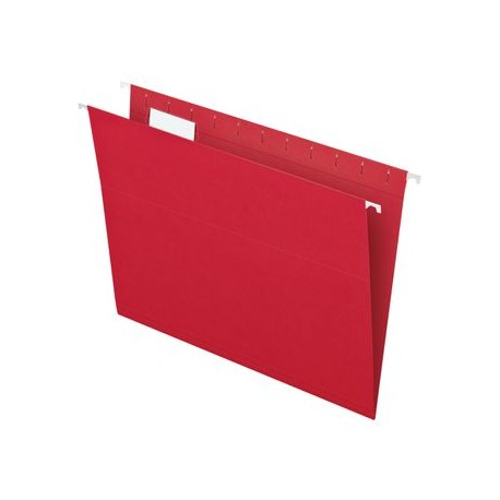 FOLDER COLGANTE PENDAFLEX CARTA ROJO 25PZ