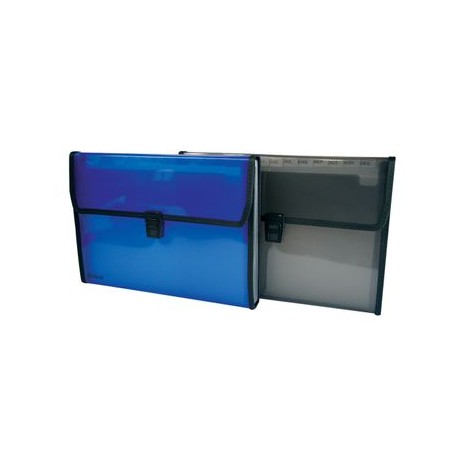 Archivero Expandible Oxford Carta 12 Divisiones Traslucido 1 Pieza