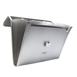 Archivero Expandible Oxford Tamaño Carta 12 Divisiones Plata