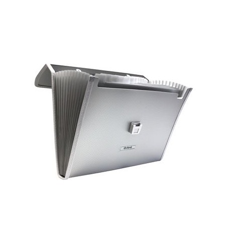 Archivero Expandible Oxford Tamaño Carta 12 Divisiones Plata