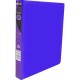 Carpeta Neon Morado 1" Samsil Con Ventana