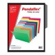 FOLDER NEGRO CARTA PENDAFLEX 25PZ DOBLE TONALIDAD