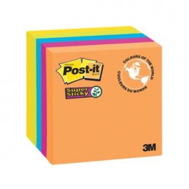 NOTAS SUPER STICKY 3X3" 390 HJ POST-IT