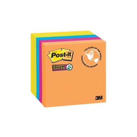 NOTAS SUPER STICKY 3X3" 390 HJ POST-IT