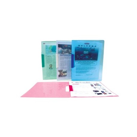 Cubierta Para Reporte Vertical Con Clip Oxford Pza