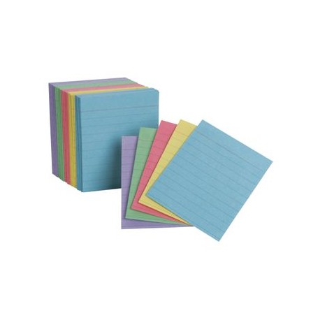 Tarjeta 3X2.5 De Colores Paquete Con 200 Oxford