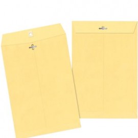 Sobre Bolsa/Broche Manila Esquela 10 5Grs 80 piezas