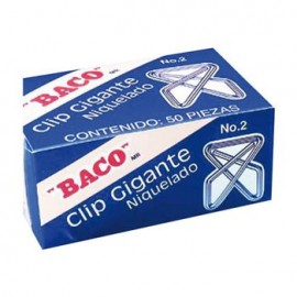 CLIP MARIPOSA DEL NO 2 CAJA CON 50