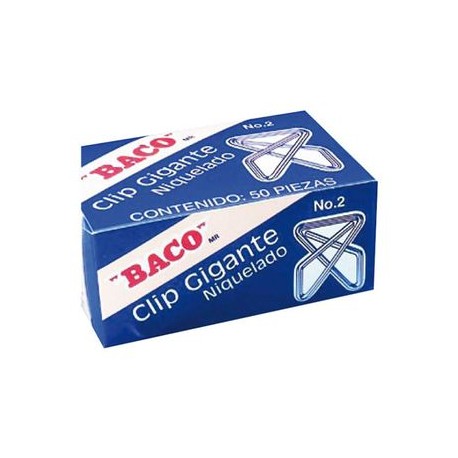 CLIP MARIPOSA DEL NO 2 CAJA CON 50
