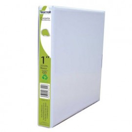 CARPETA VENTANA HERRAJE EN D BLANCA 1" SAMSILL