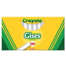 Gises Blancos Crayola 150 Piezas