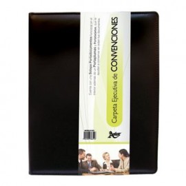 Carpeta Ejecutiva para Convenciones, Negro