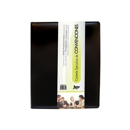Carpeta Ejecutiva para Convenciones, Negro