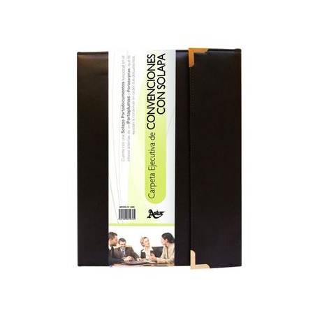 Carpeta Ejecutiva para Convenciones, Negro