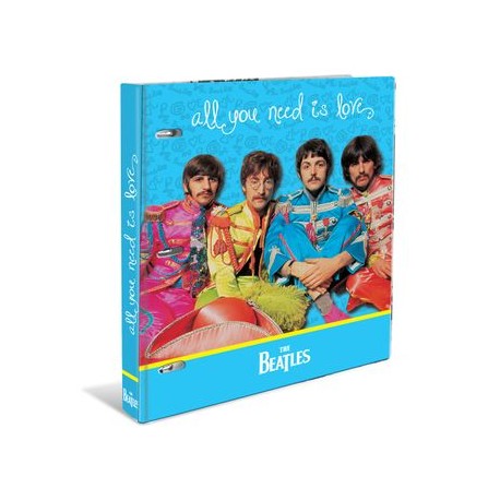 Carpeta Escolar Beatles con 100 Hojas Incluidas