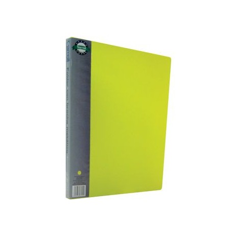 Folder amarll broche metalico