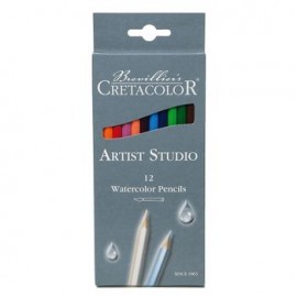 LAPICES DE COLOR ACUARELABLE ART.STUDIO con 12