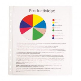 PROTECTOR D/HOJAS MATE 50 P OMX CARTA