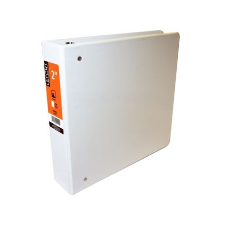 Carpeta Con Ventana Arill En D 2" Blanca Lefortpza