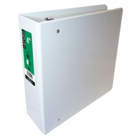 CARPETA CON VENTANA ARIILO END 4" BLANCA LEFORT PIEZA