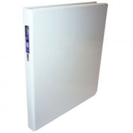 CARPETA CON VENTANA ARILLO EN 0 DE 0.5" BLANCA LEFORT PZA