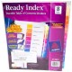 Separador 8 Pestañas Colores Ready Index Avery