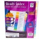 SEPARADOR 12 Pestañas COLORES READY INDEX AVERY