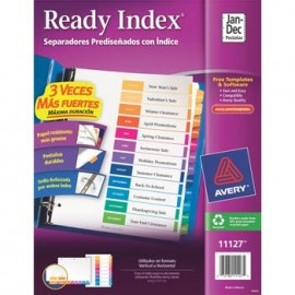 Separador mensual Ready Index