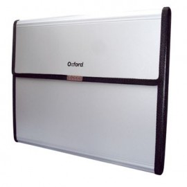 Portablock Expnadible Oxford, Gris, Carta, 5 Divisiones