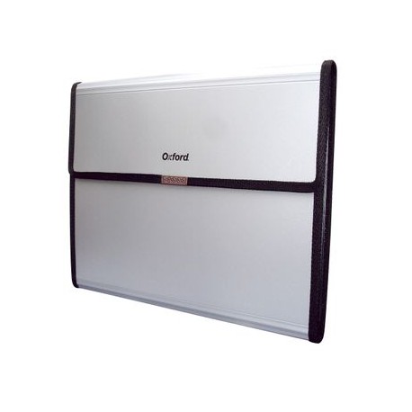 Portablock Expnadible Oxford, Gris, Carta, 5 Divisiones