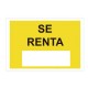 Señalización Se Renta 34x50 cm. Sigel