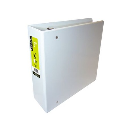 CARPETA EN D 5" BLANCA LEFORT PZA