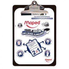 TABLA SUJETADOCUMENTOS NGA CON PIZARRON Y MARCADOR PZA