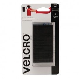 Tiras Sujetadoras Velcro Alta Resistencia 10 .1X5Cm Negro