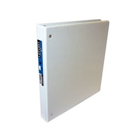 Carpeta Lefort Blanca Ventana Arillo En D 1"Pieza