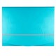 Folder Portadocumentos Aqua Cartra Iclip Con Liga