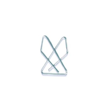 CLIP MARIPOSA N°2 3 CAJAS CON 50 PIEZAS OFFICEMAX