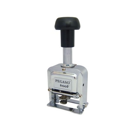 Foliador Pegaso 6 Digitos Automatico Cuerpo Metálico