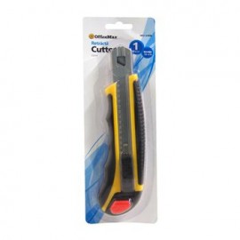 CUTTER DE Plástico CON CUERPO DE METAL Y NAVAJA DE 18MM