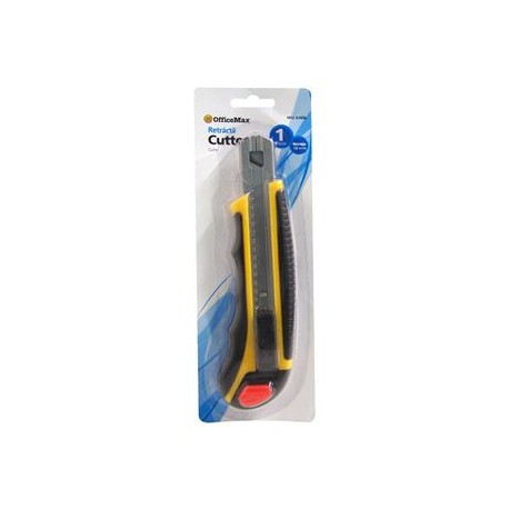 CUTTER DE Plástico CON CUERPO DE METAL Y NAVAJA DE 18MM