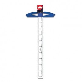 Regla T Acrílico Fija Con Graduación 60Cm 1 Pieza
