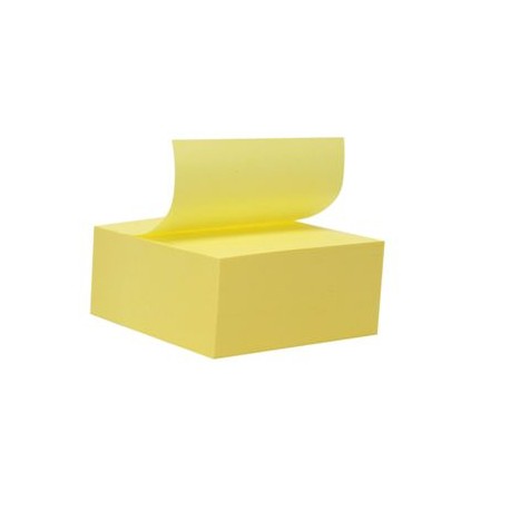 NOTAS ADHESIVAS AMARILLAS CUBO 3X3" 40 0 HJS OMX