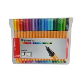 ROTULADOR POINT 88 MINI con 18