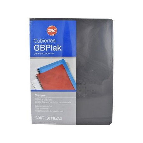 Cubierta GBC Carta Liso Ng 20p