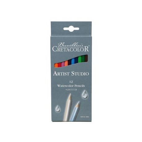 LAPICES DE COLOR ACUARELABLE ART.STUDIO con 12