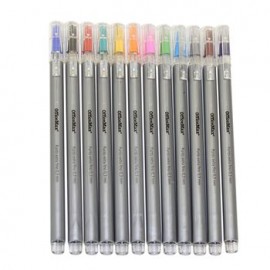 ROTULADORES PUNTA EXTRAFINA 0 .3CM. COLORES PASTEL.12 PIEZAS