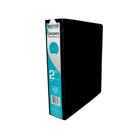 CARPETA VENTANA HERRAJE EN O NEGRA 2" SAMSILL