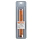 Blister C3 Lapices De Carbon Graso "Nero" Ext Blando, Blando