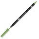 Marcador Dual Brush Color Oliva Oscuro